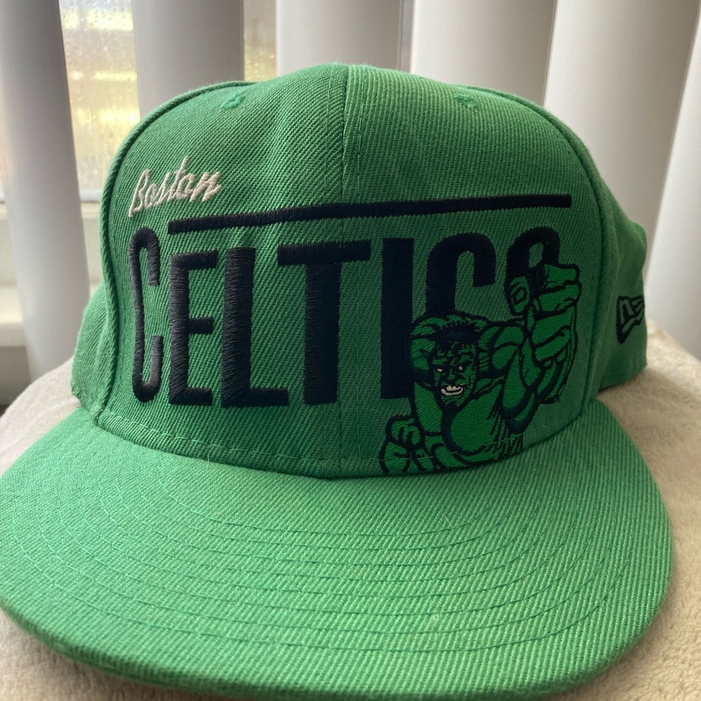 Mens Marvel Hulk Celtics Hat